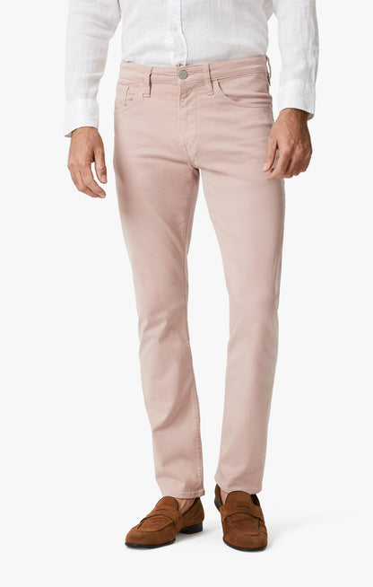 34 Heritage Courage Straight Leg Pants In Blushed Twill