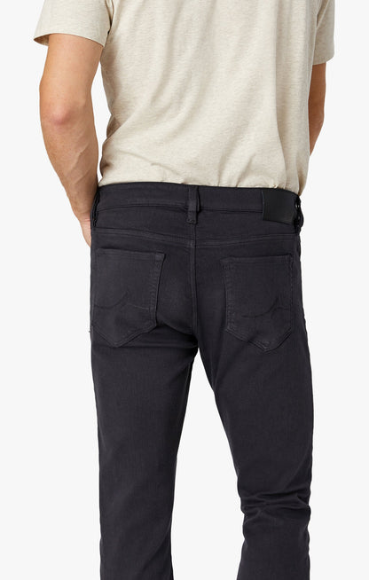 34 Heritage Courage Straight Leg Jeans In Iron Comfort