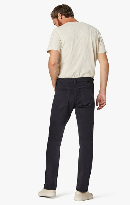 34 Heritage Courage Straight Leg Jeans In Iron Comfort