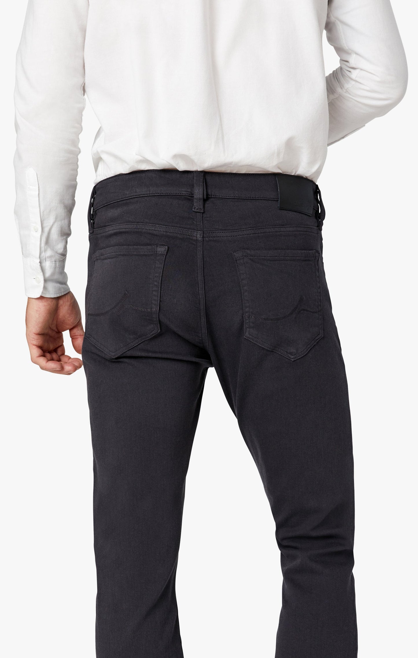 34 Heritage Charisma Relaxed Straight Jeans in Iron Comfort