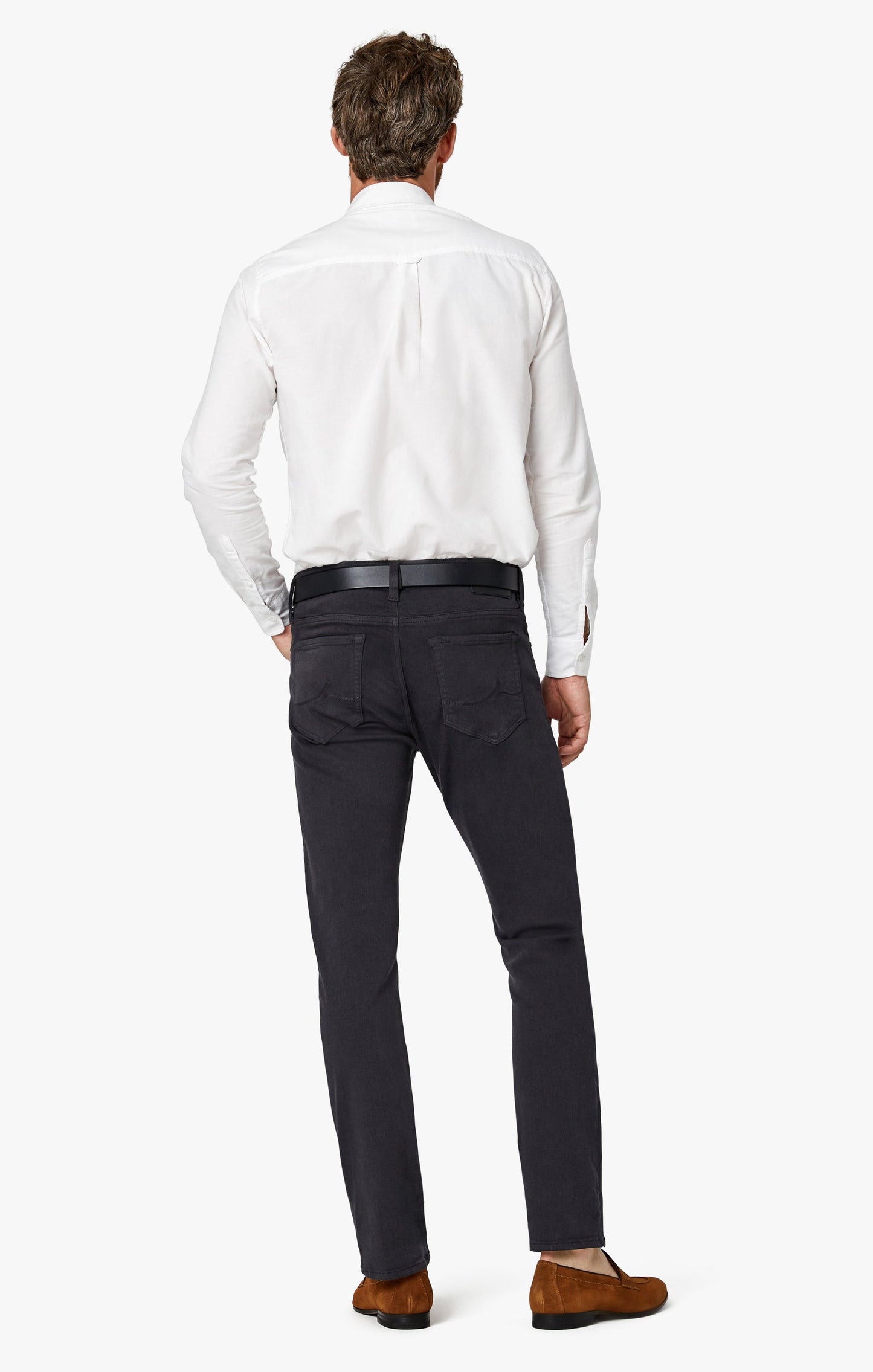 34 Heritage Charisma Relaxed Straight Jeans in Iron Comfort
