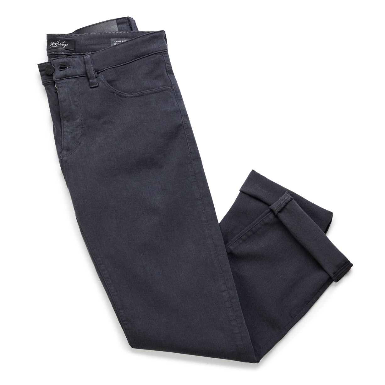34 Heritage Charisma Relaxed Straight Jeans in Iron Comfort