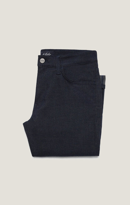 34 Heritage Courage Straight Leg Pants in Navy Fancy