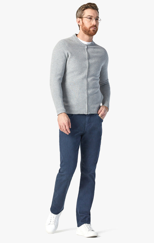 34 Heritage Courage Straight Leg Pants in Insignia Blue Diagonal
