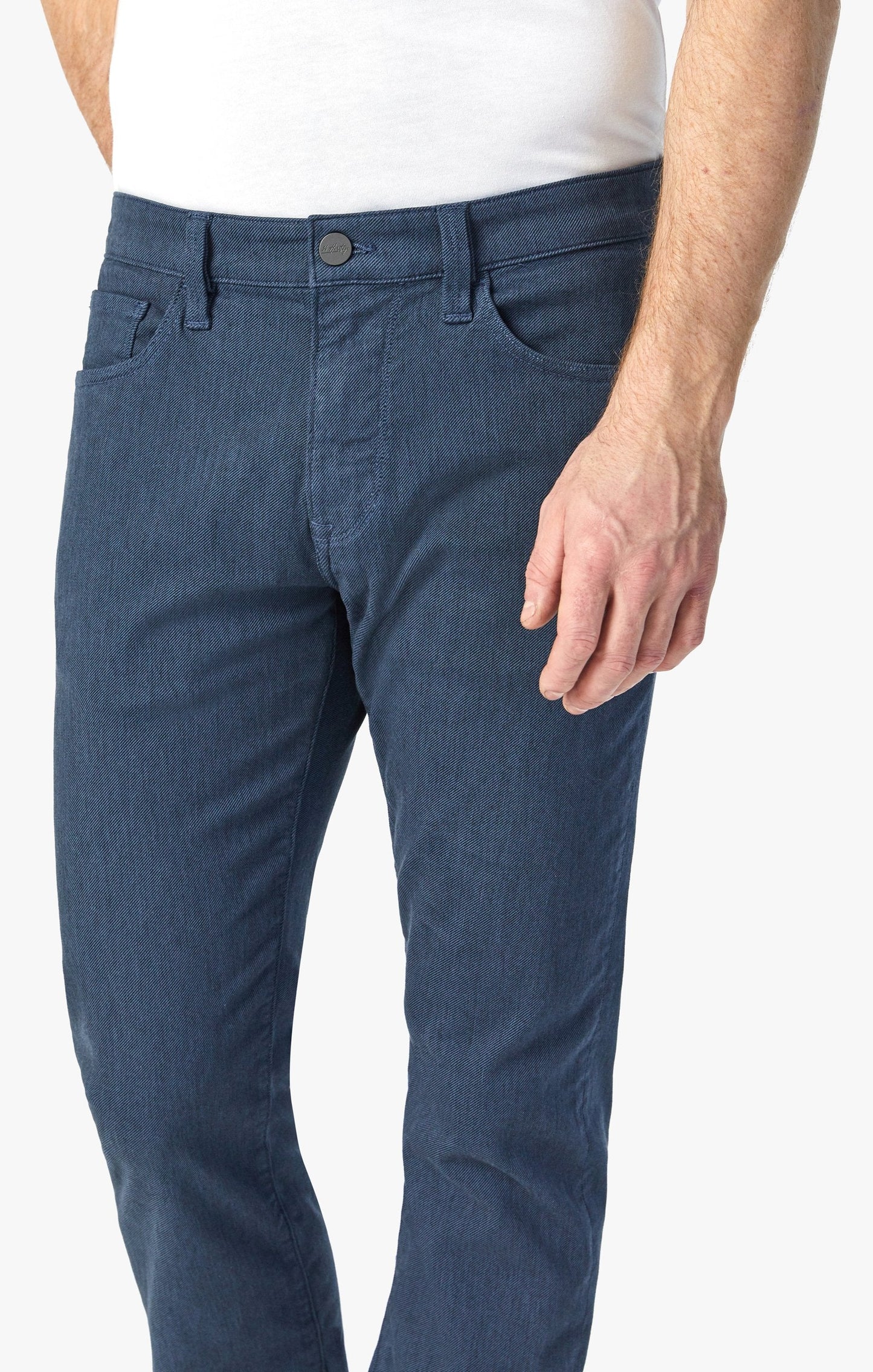 34 Heritage Courage Straight Leg Pants in Insignia Blue Diagonal