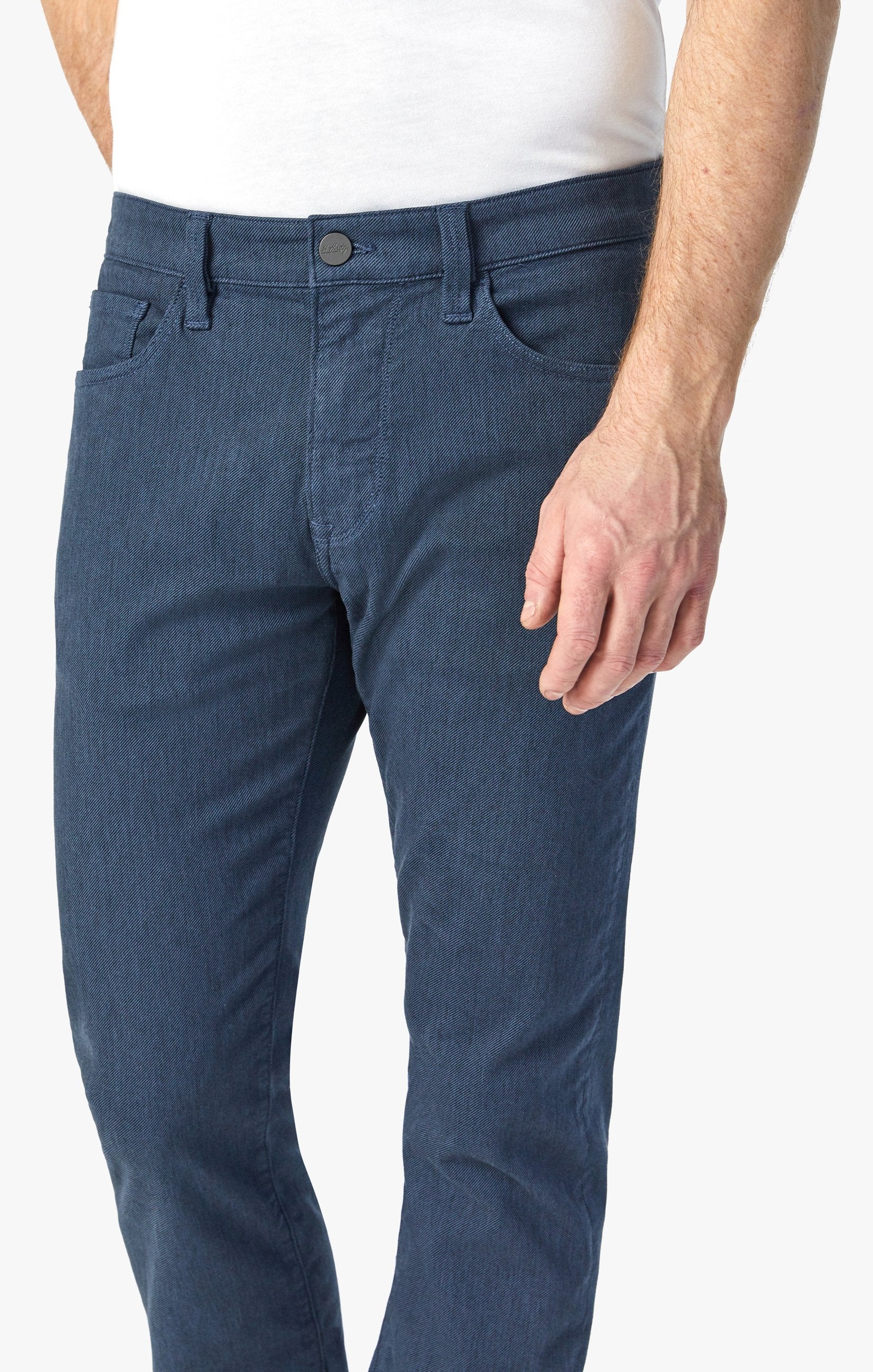 34 Heritage Courage Straight Leg Pants in Insignia Blue Diagonal