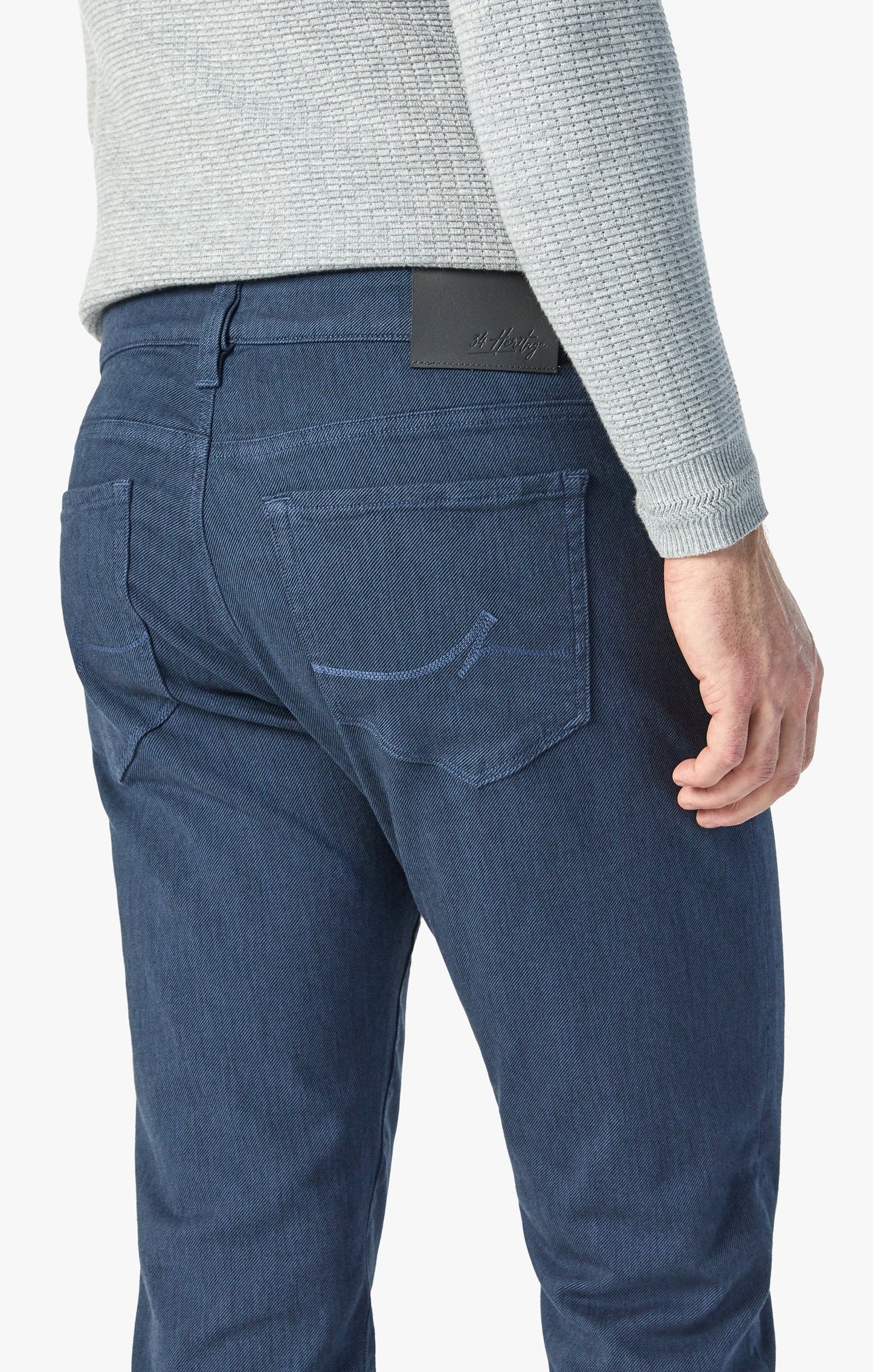34 Heritage Courage Straight Leg Pants in Insignia Blue Diagonal