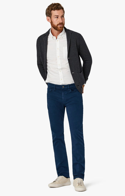 34 Heritage Courage Straight Leg Jeans In Petrol Comfort