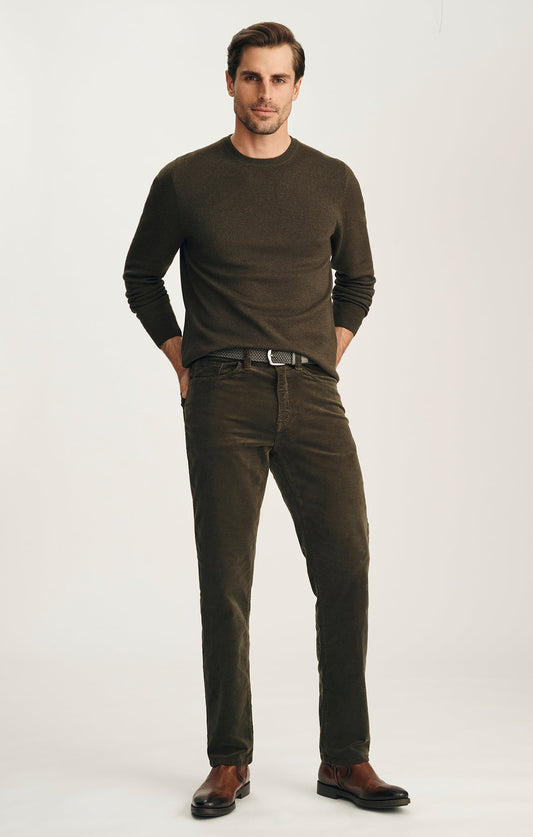 34 Heritage Charisma Relaxed Straight Pants in Fern Cord