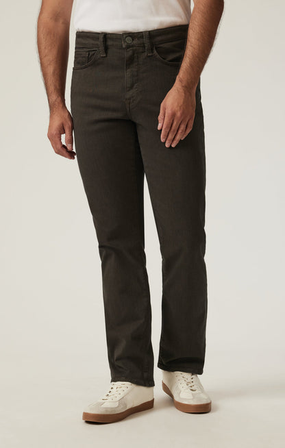 34 Heritage Charisma Relaxed Straight Pants in Rifle Green Diagonal