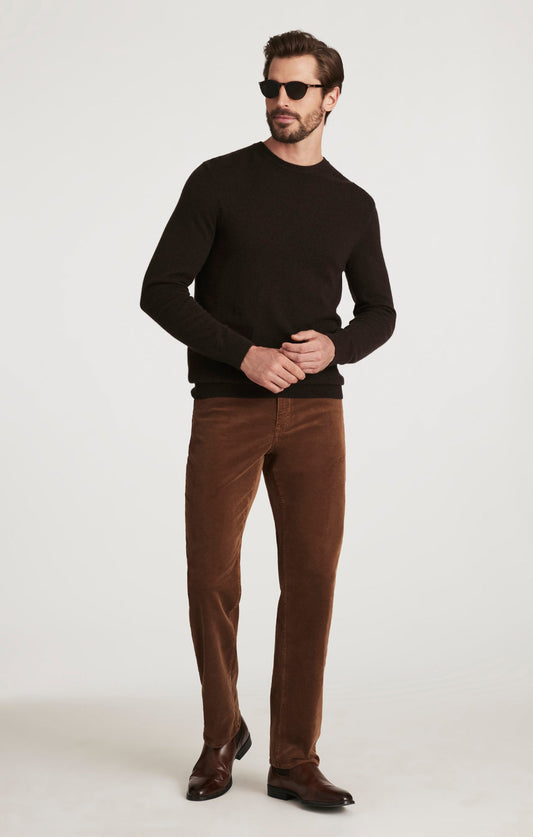 34 Heritage Charisma Relaxed Straight Pants in Bourbon Cord
