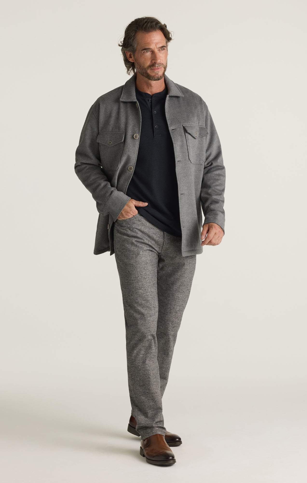 34 Heritage Courage Straight leg Pants in Cloud Weave