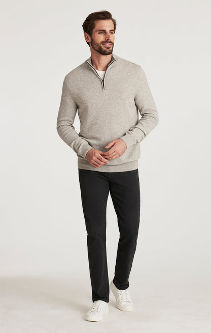 34 Heritage Courage Straight Leg Pants in Charcoal Diagonal