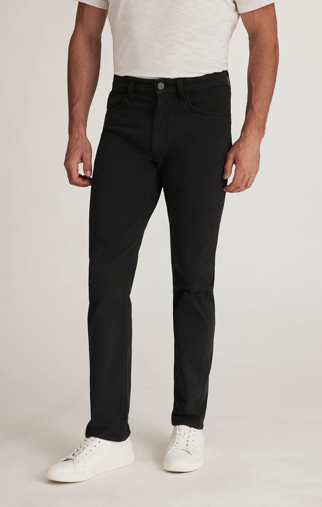 34 Heritage Courage Straight Leg Pants in Charcoal Diagonal