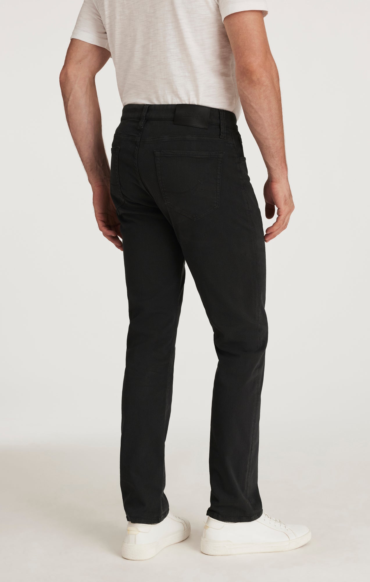 34 Heritage Courage Straight Leg Pants in Charcoal Diagonal