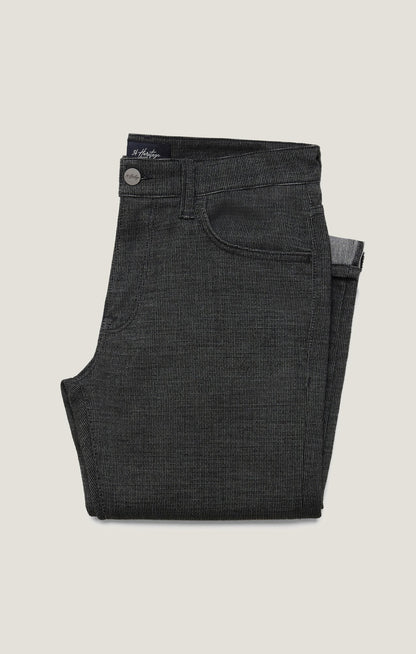 34 Heritage Courage Straight Leg Pants in Charcoal Fancy