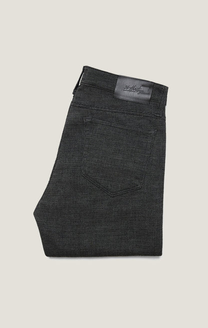 34 Heritage Courage Straight Leg Pants in Charcoal Fancy