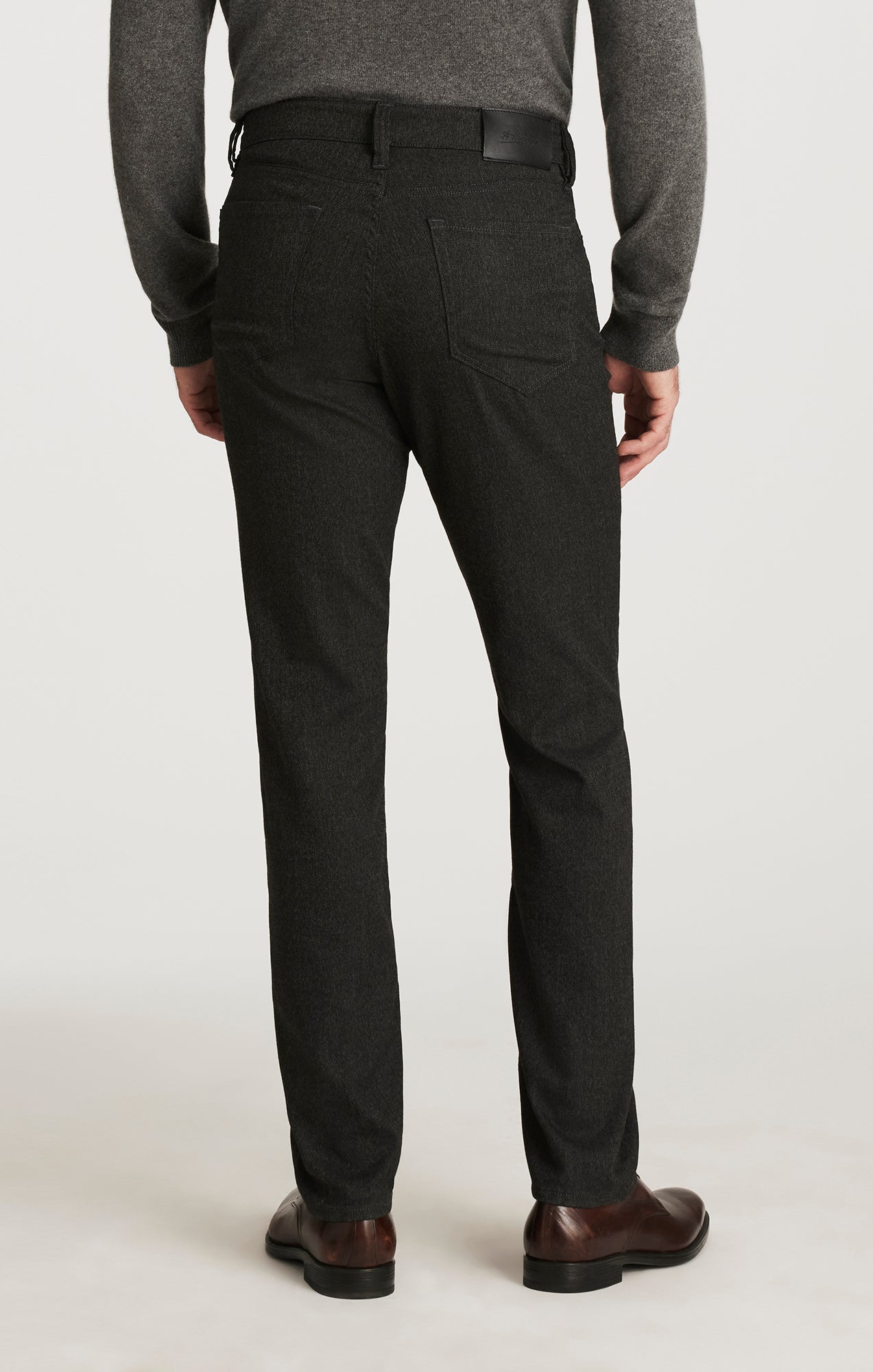 34 Heritage Charisma Relaxed Straight Pants In Smoke Serrano