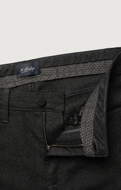 34 Heritage Charisma Relaxed Straight Pants In Smoke Serrano
