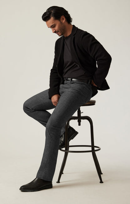 34 Heritage Courage Straight Leg Pants in Grey Elite