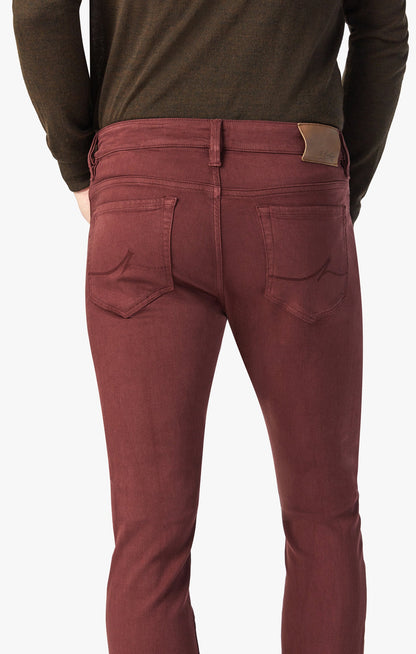 34 Heritage Courage Straight Leg Pants in Rum Raisin Comfort