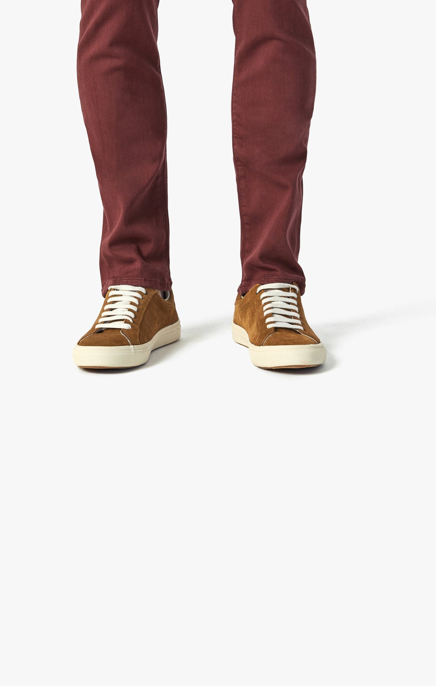 34 Heritage Courage Straight Leg Pants in Rum Raisin Comfort