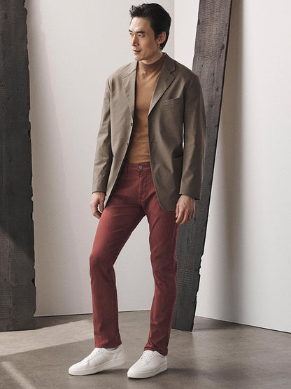 34 Heritage Courage Straight Leg Pants in Rum Raisin Comfort