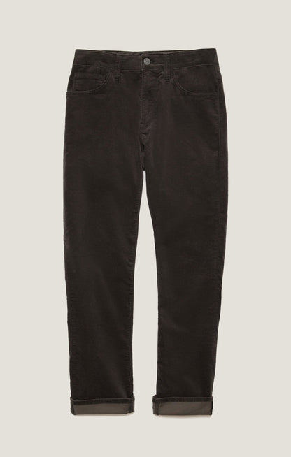 34 Heritage Courage Straight Leg Pants in Dark Olive Moleskin