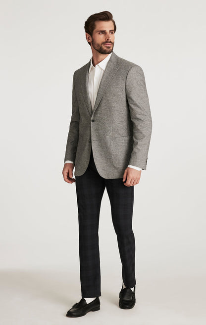 34 Heritage Courage Straight Leg Pants in Grey Elite Check