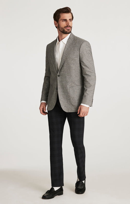 34 Heritage Courage Straight Leg Pants in Grey Elite Check