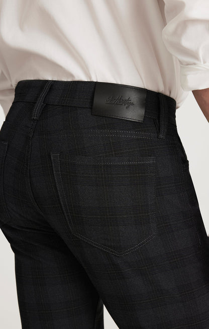 34 Heritage Courage Straight Leg Pants in Grey Elite Check